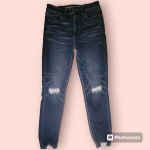 American Eagle NE(x)t Level Stretch Super Hi-Rise Jegging Size 6 Short